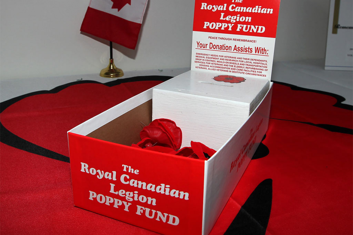 Remembrance Poppy Fund: Royal Canadian Legion