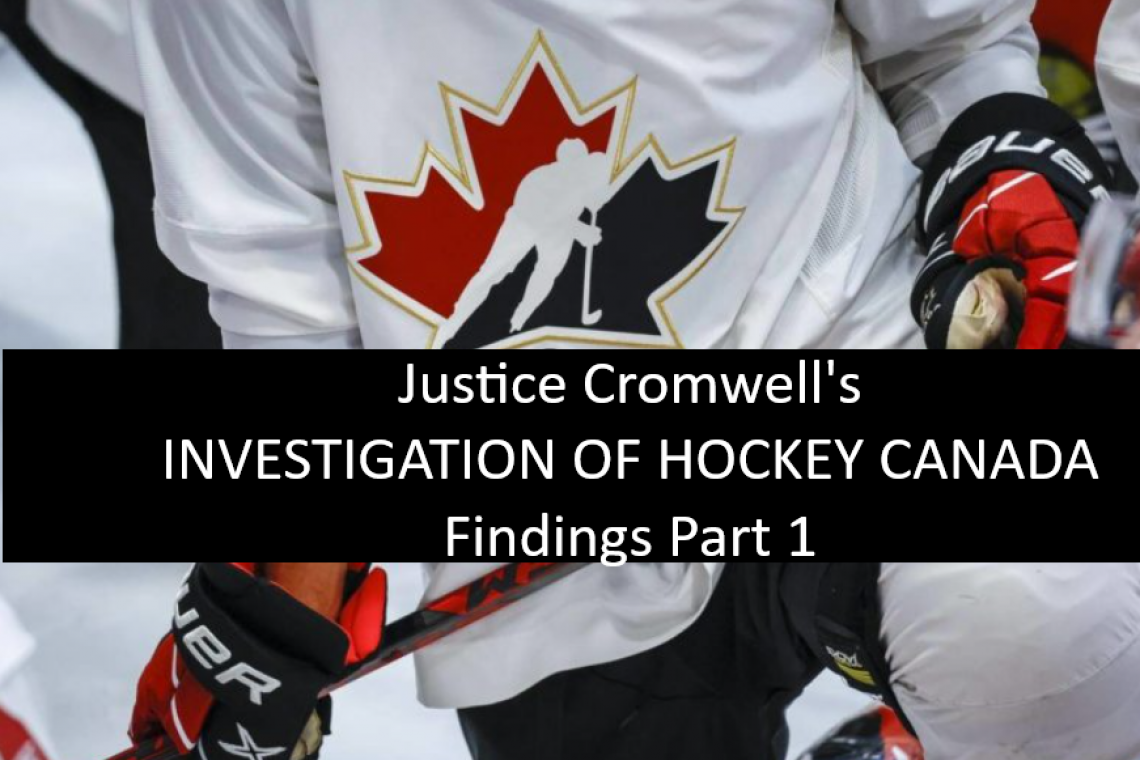Hockey Canada - the Cromwell report Part 1